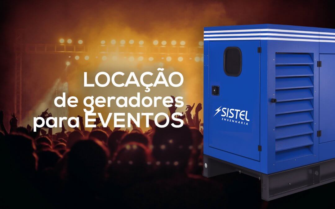 Saiba por que alugar um gerador de energia para o seu evento