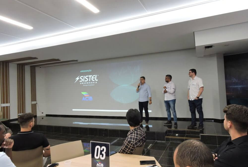 Sistel Engenharia participa de evento empresarial da ACIB Bauru