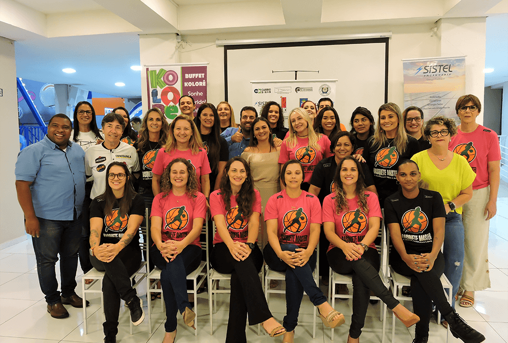 Apoiado pela Sistel, time Master de Basquete Feminino de Bauru apresenta elenco 2023