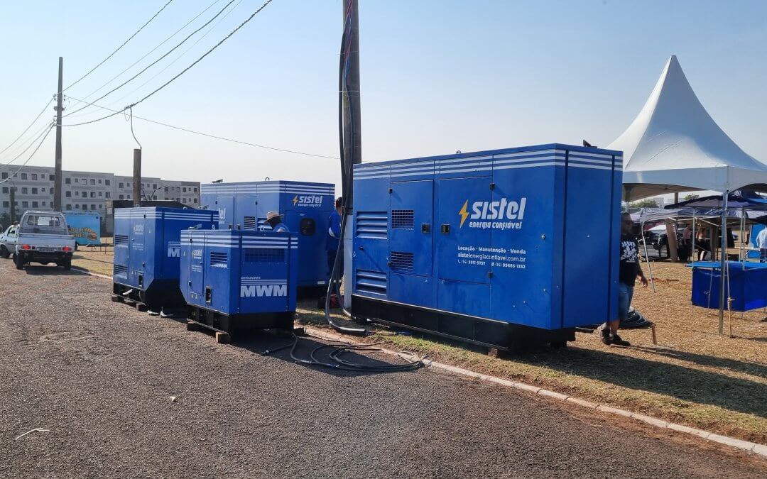 Locação de gerador para indústrias: como garantir continuidade e economia?